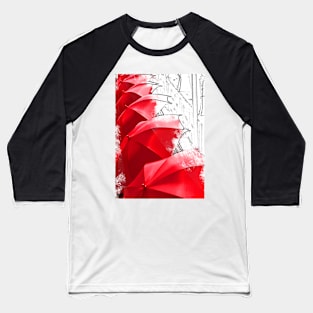 Paris Rain Umbrellas. A memory of love in Paris in the rain. Baseball T-Shirt